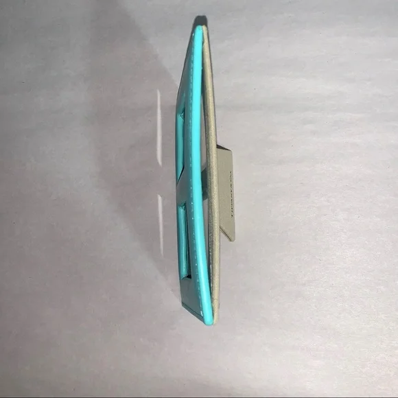 NIB leather TIFFANY & CO. double photo frame with box Decor